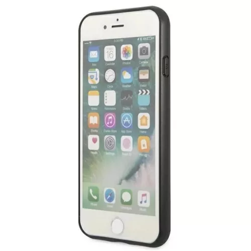 Guess 4G Metal Gold Logo tok iPhone SE 2022 / 2020 / 7 / 8 - Barna-3700740493953 5 kép