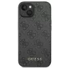 Guess GUHCP14SG4GFGR iPhone 14 6,1" szürke hard tok 4G Metal Gold Log-3666339094034 3 kép