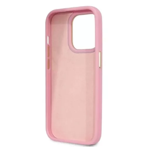 Guess Croco Collection tok iPhone 14 Pro - rózsaszín-3666339082949 7 kép