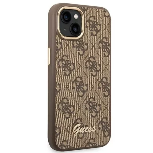 Guess GUHCP14MHG4SHW iPhone 14 Plus 6.7" barna / barna kemény tok 4G -3666339065256 4 kép