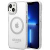 Guess GUHMP14SHTRMS iPhone 14 6.1" ezüst/ezüst kemény tok Metal Out-3666339069827 1 kép
