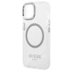 Guess GUHMP14SHTRMS iPhone 14 6.1" ezüst/ezüst kemény tok Metal Out-3666339069827 6 kép