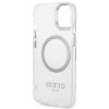 Guess GUHMP14SHTRMS iPhone 14 6.1" ezüst/ezüst kemény tok Metal Out-3666339069827 7 kép