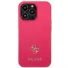 Guess Saffiano 4G Small Metal Logo tok iPhone 13 Pro rózsaszín-3666339047986 3 kép