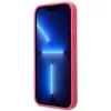 Guess Saffiano 4G Small Metal Logo tok iPhone 13 Pro rózsaszín-3666339047986 7 kép