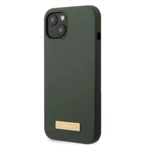 Guess GUHMP13MSBPLA iPhone 13 6.1" zöld/khaki kemény tok Szilikon Lo-3666339056940 2 kép