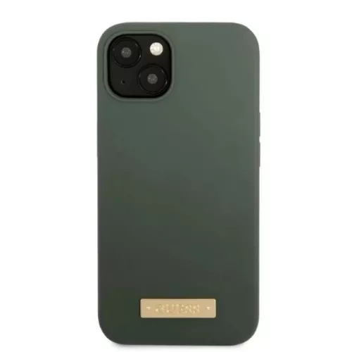 Guess GUHMP13MSBPLA iPhone 13 6.1" zöld/khaki kemény tok Szilikon Lo-3666339056940 3 kép