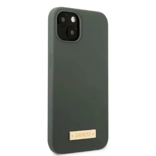 Guess GUHMP13MSBPLA iPhone 13 6.1" zöld/khaki kemény tok Szilikon Lo-3666339056940 4 kép