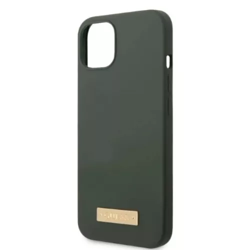 Guess GUHMP13MSBPLA iPhone 13 6.1" zöld/khaki kemény tok Szilikon Lo-3666339056940 6 kép