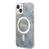 Guess GUBPP14MH4EACSB tok+ töltő iPhone 14 Plus 6.7" kék/kék kemé-3666339102975 2 kép