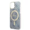 Guess GUBPP14MH4EACSB tok+ töltő iPhone 14 Plus 6.7" kék/kék kemé-3666339102975 6 kép