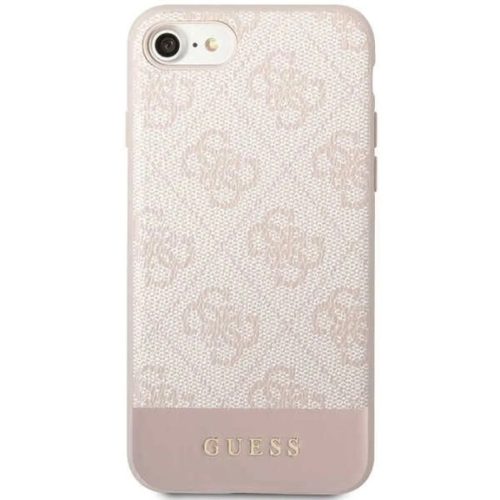 Guess GUHCI8G4GLPI iPhone 7/8/SE 2020/2022 pink/pink kemény tok 4G St-3666339118907 3 kép