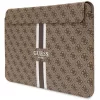 Guess 4G Printed Stripes laptop táska 14" - barna-3666339120535 2 kép