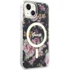 Guess Flower MagSafe tok iPhone 14-hez - fekete-3666339115517 4 kép