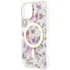 Guess Flower MagSafe tok iPhone 14 - átlátszó-3666339115630 6 kép
