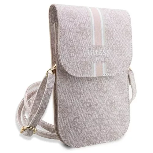 Guess Kézitáska GUWBP4RPSP rózsaszín/rózsaszín 4G Csíkos-3666339119591 3 kép