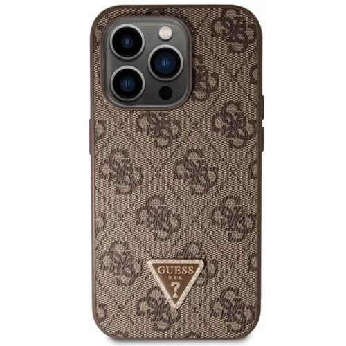 Guess GUHCP14LP4TDSCPW tok iPhone 14 Pro - barna Crossbody 4G Metal Lo-3666339146924 3 kép