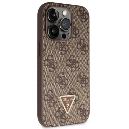 Guess GUHCP14LP4TDSCPW tok iPhone 14 Pro - barna Crossbody 4G Metal Lo-3666339146924 4 kép