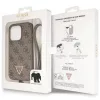Guess GUHCP14LP4TDSCPW tok iPhone 14 Pro - barna Crossbody 4G Metal Lo-3666339146924 9 kép