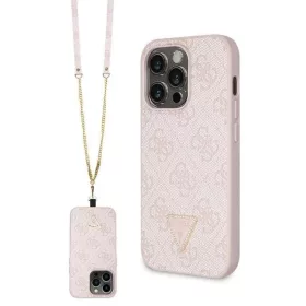 Guess GUHCP14LP4TDSCPP tok iPhone 14 Pro-hoz - rózsaszín Crossbody 4-3666339147204 1 kép