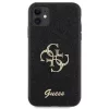 Guess GUHCN61HG4SGK tok iPhone 11  - fekete Glitter Script Big 4G tok-3666339147266 3 kép
