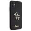 Guess GUHCN61HG4SGK tok iPhone 11  - fekete Glitter Script Big 4G tok-3666339147266 4 kép
