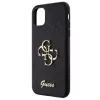 Guess GUHCN61HG4SGK tok iPhone 11  - fekete Glitter Script Big 4G tok-3666339147266 6 kép