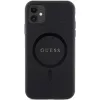 Guess GUHMN61PSAHMCK tok iPhone 11-hez - fekete Saffiano MagSafe-3666339155667 3 kép