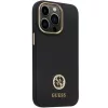 Guess GUHCP13LM4DGPK tok iPhone 13 Pro - fekete Szilikon Logó Strass -3666339148423 4 kép