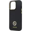 Guess GUHCP13LM4DGPK tok iPhone 13 Pro - fekete Szilikon Logó Strass -3666339148423 6 kép