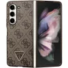 Guess Leather 4G Triangle Strass tok Samsung Galaxy Z Fold 5 - barna-3666339173920 1 kép