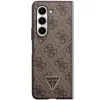 Guess Leather 4G Triangle Strass tok Samsung Galaxy Z Fold 5 - barna-3666339173920 2 kép