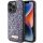 Guess Strasszkő Fém Logo tok iPhone 15 Pro Max - rózsaszín-3666339153830 8 kép