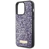 Guess Strasszkő Fém Logo tok iPhone 15 Pro Max - rózsaszín-3666339153830 5 kép