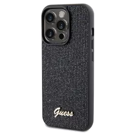 Guess Disco Metal Script tok iPhone 14 Pro Max - fekete-3666339173425 2 kép