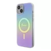 Guess IML Iridescent MagSafe tok iPhone 15 Plus - lila tok-3666339154790 2 kép