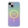 Guess IML Iridescent MagSafe tok iPhone 15 Plus - lila tok-3666339154790 3 kép