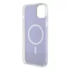 Guess IML Iridescent MagSafe tok iPhone 15 Plus - lila tok-3666339154790 7 kép