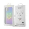 Guess IML Iridescent MagSafe tok iPhone 15 Plus - lila tok-3666339154790 8 kép