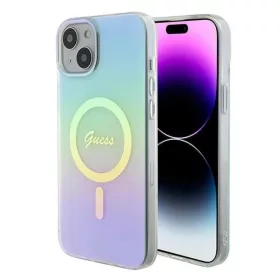   Guess GUHMP15MHITSQ iPhone 15 Plus 6.7" türkiz/türkiz telefontok IML Iridescent MagSafe tok