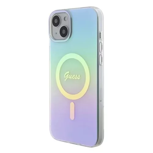 Guess GUHMP15MHITSQ iPhone 15 Plus 6.7" türkiz/türkiz telefontok IML-3666339154936 2 kép