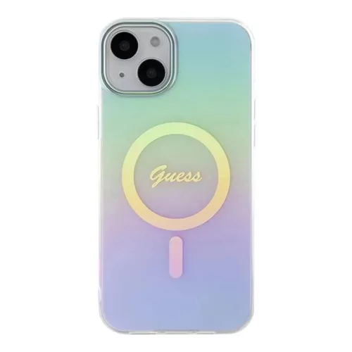 Guess GUHMP15MHITSQ iPhone 15 Plus 6.7" türkiz/türkiz telefontok IML-3666339154936 3 kép