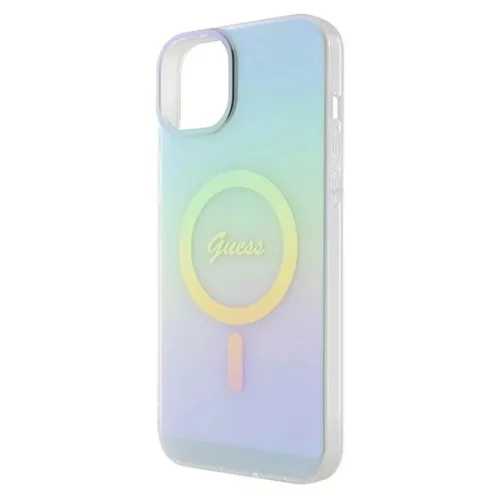 Guess GUHMP15MHITSQ iPhone 15 Plus 6.7" türkiz/türkiz telefontok IML-3666339154936 6 kép