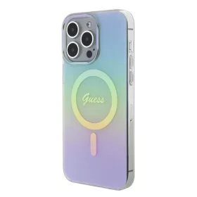 Guess GUHMP15XHITSQ iPhone 15 Pro Max türkiz/türkiz keménytok IML I-3666339154950 2 kép