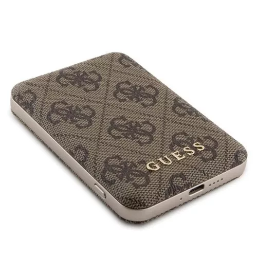Guess 4G Metal arany embléma tok + 5000mAh MagSafe powerbank iPhone 1-3666339214777 10 kép
