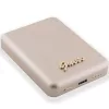 Guess MagSafe Metal Script Logo indukciós powerbank 5W 3000mAh - aran-3666339171360 4 kép