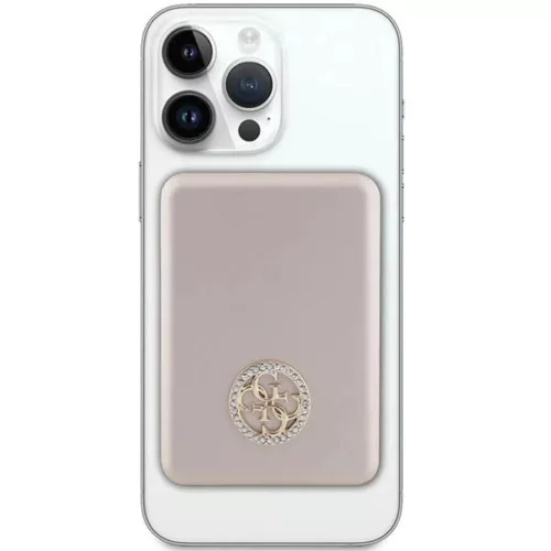 Guess MagSafe 4G Strassed Metal Logo indukciós powerbank 5W 3000mAh --3666339170158 2 kép