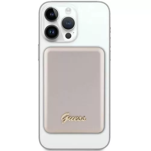 Guess MagSafe Metal Script Logo indukciós powerbank 15W 5000mAh - ara-3666339172145 2 kép