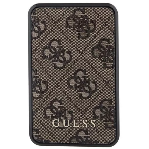 Guess Powerbank 18W GUPB10DP4GEGW 10000mAh barna/barna 4G Bőr Fém Lo-3666339171407 2 kép