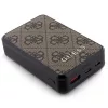 Guess Powerbank 18W GUPB10DP4GEGW 10000mAh barna/barna 4G Bőr Fém Lo-3666339171407 3 kép